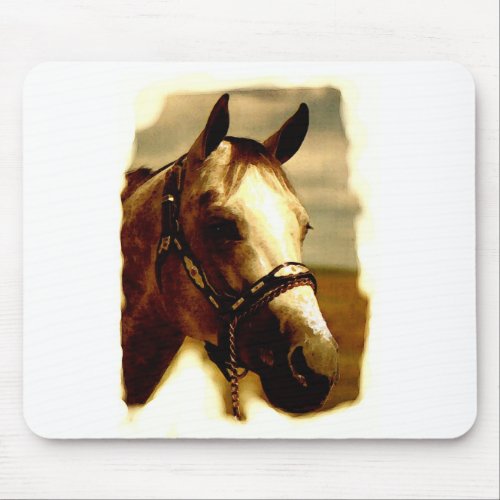 Horse Portrait Mouse Pad