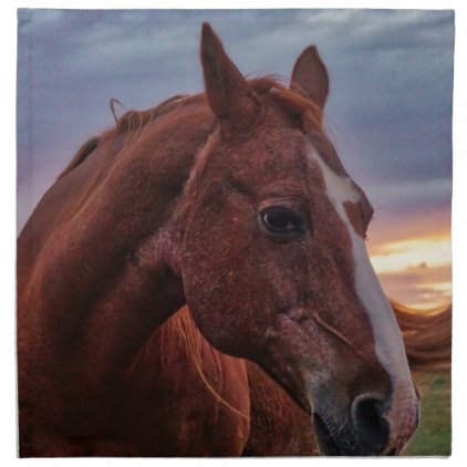 Horse Portrait Napkin