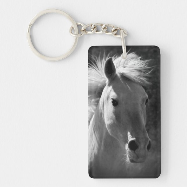 Horse Portrait V Keychain (Front)