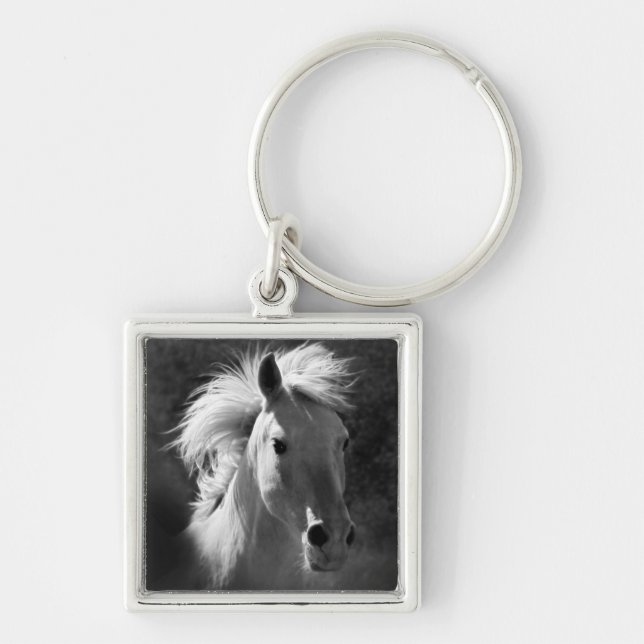 Horse Portrait V Keychain (Front)