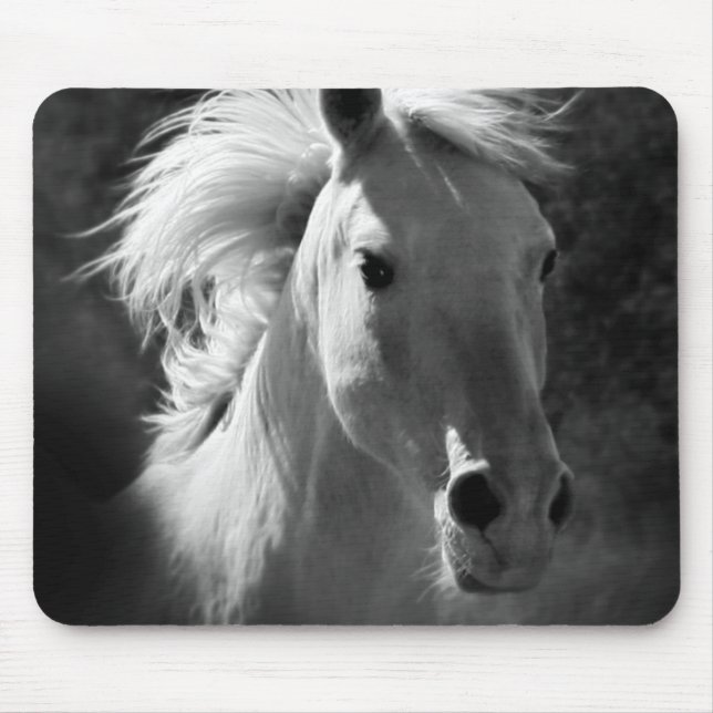 Horse Portrait V Mouse Pad (Front)