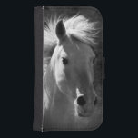 Horse Portrait V Wallet Phone Case For Samsung Galaxy S4<br><div class="desc">Animals</div>
