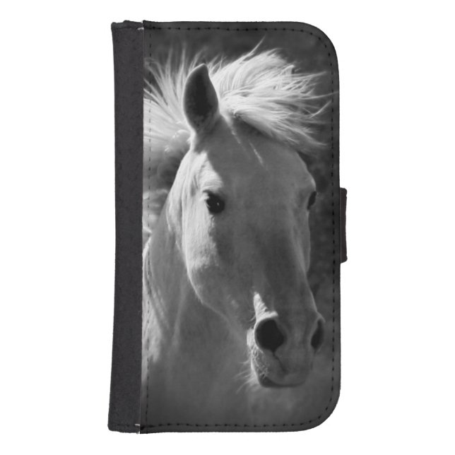 Horse Portrait V Samsung Galaxy Wallet Case (Front)
