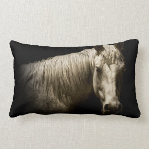 Horse Portrait VI Lumbar Pillow