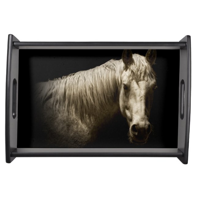 Horse Portrait VI Serving Tray (Front)