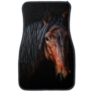 Horse Portrait VII Car Floor Mat