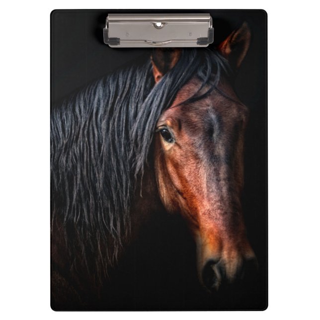 Horse Portrait VII Clipboard (Front)