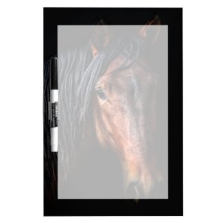 Horse Portrait VII Dry Erase Board