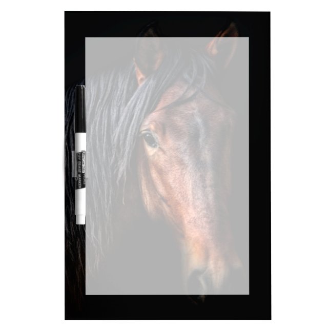 Horse Portrait VII Dry Erase Board (Front)