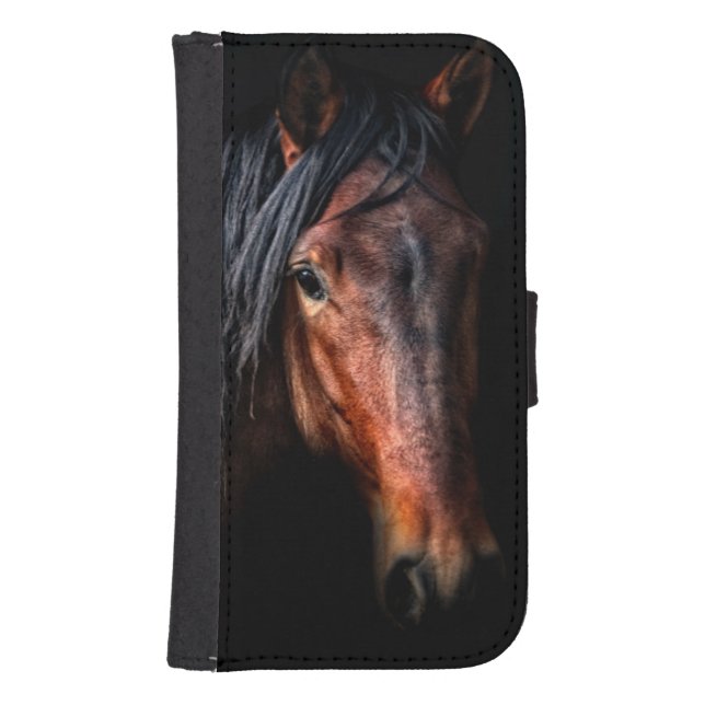 Horse Portrait VII Samsung Galaxy Wallet Case (Front)