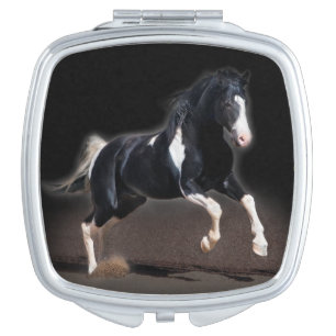 Horse Portrait VIII Compact Mirror