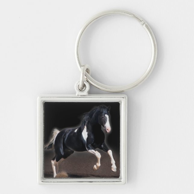 Horse Portrait VIII Keychain (Front)