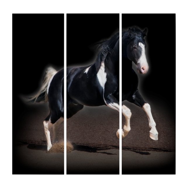 Horse Portrait VIII Triptych (Front)