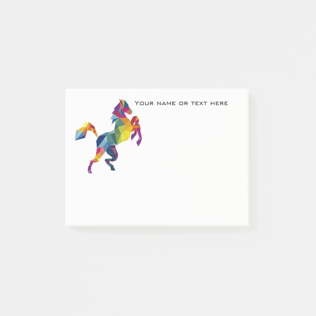 Horse Post It Notes (Front)
