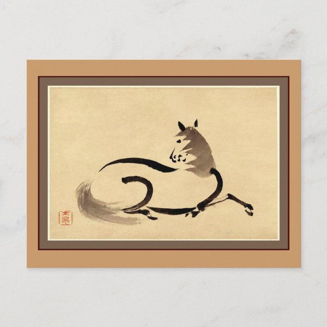 Horse Postcard (Front)