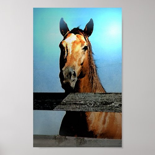 Horse Poster Print