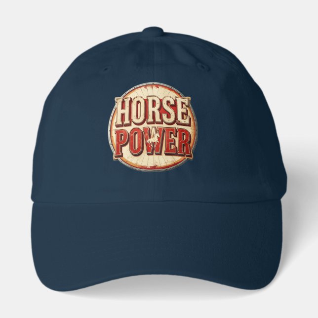 horse power hat (Front)