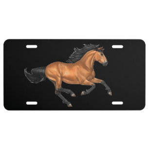 Horse Power License Plate