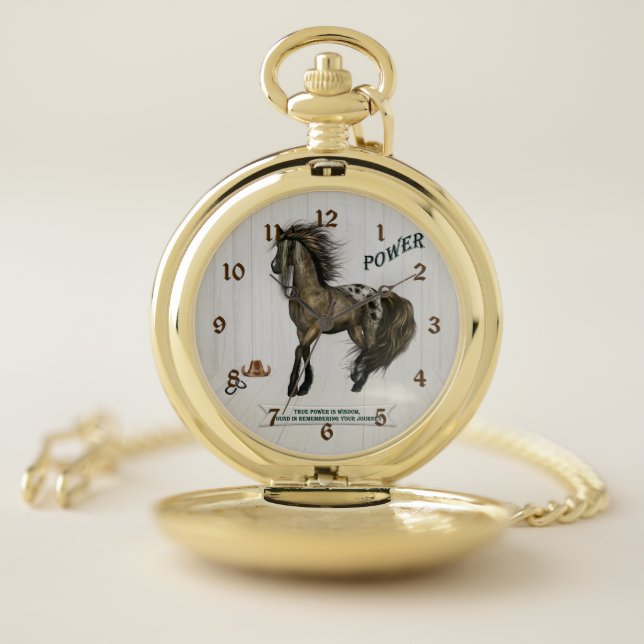 Horse Power Pocket Watch (Inside)