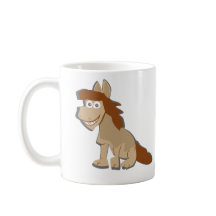 Horse powered coffee mug