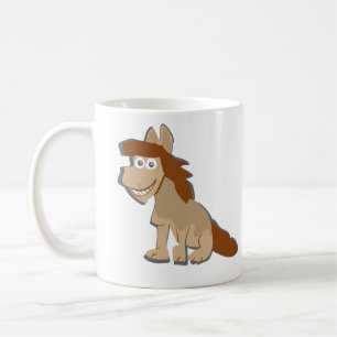 Horse powered coffee mug