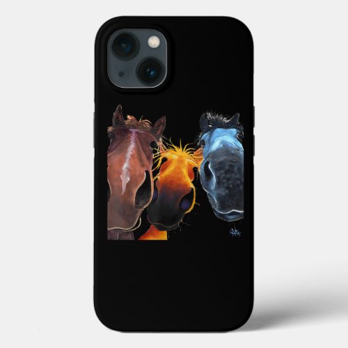 Horse Print Animal Prints RPB Happy Horses iPhone 13 Case