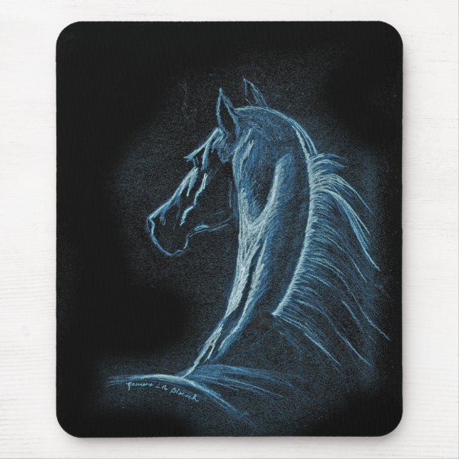 Horse Profile Mouse Pad (Front)