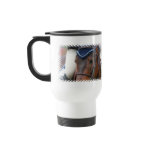 Horse Profile Plastic Travel Mug