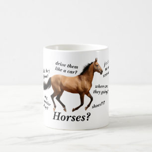 Horse Questions Coffee Mug