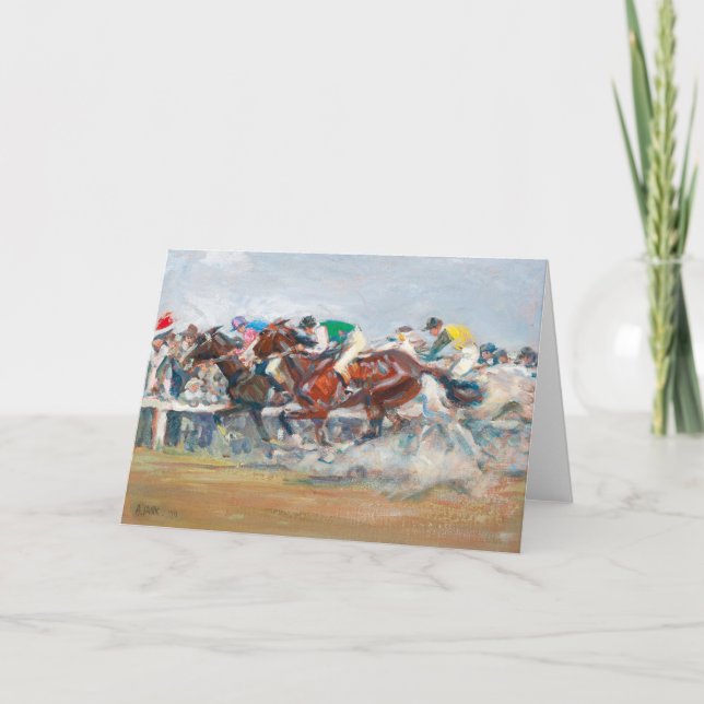 Horse Race | Angelo Jank Card (Front)