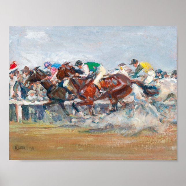 Horse Race | Angelo Jank Poster (Front)
