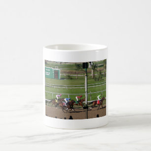 Horse Race Coffee Mug