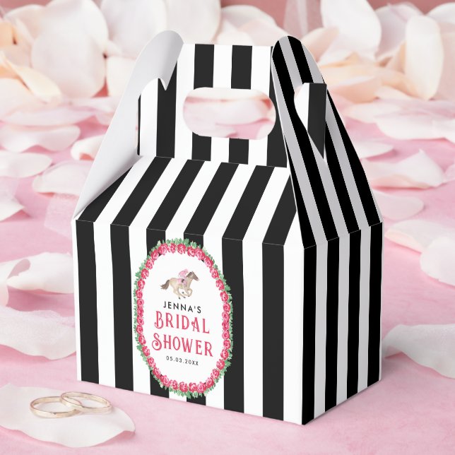 Horse Race Derby Bridal Shower Favor Boxes (Wedding)