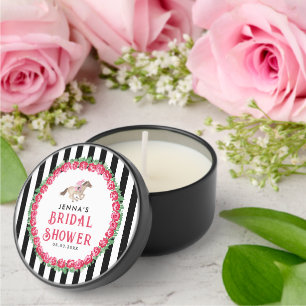 Horse Race Derby Bridal Shower Mini Candle Favors