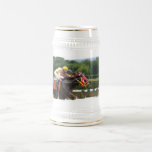 Horse Race Finish Beer Stein