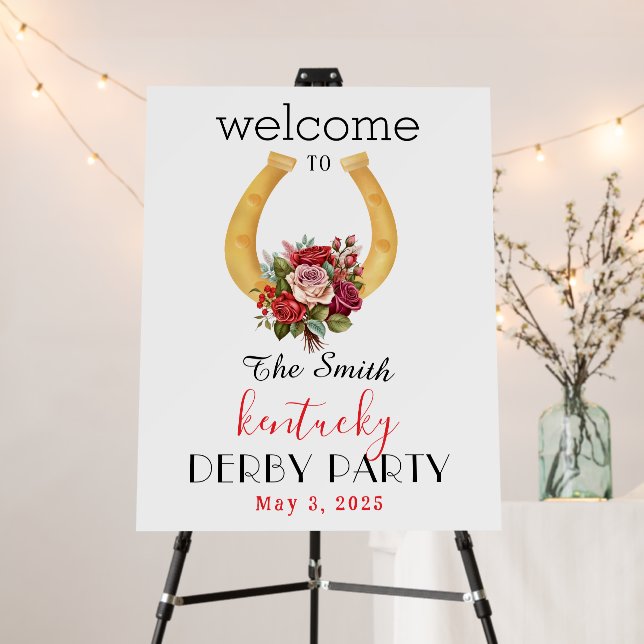 Horse Race Jockey Derby Party  Foam Board (In Situ (Stand))