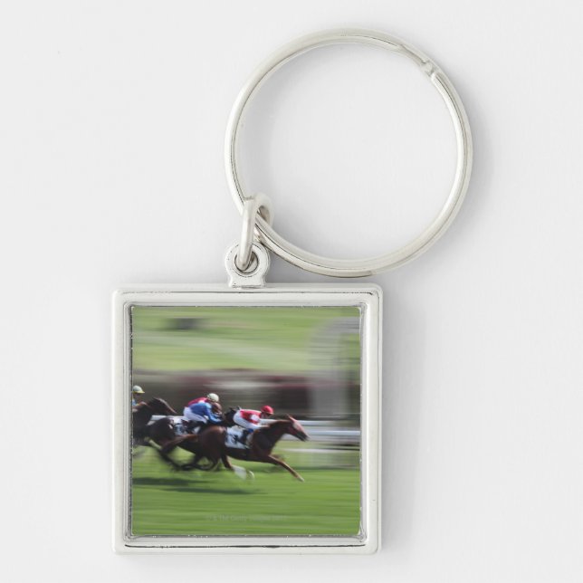 horse race keychain (Front)