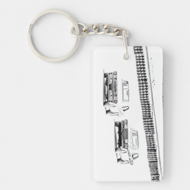 Horse Race Keychain (Front)