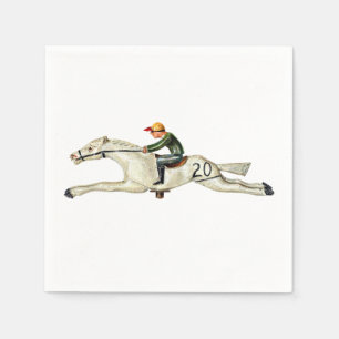 HORSE RACE PARTY PAPER NAPKIN