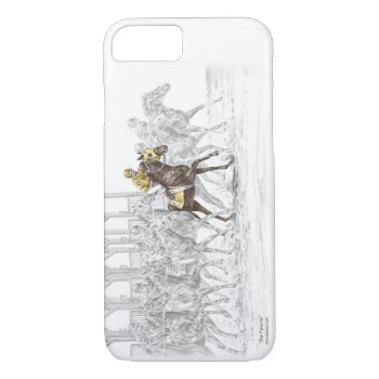 Horse Race Starting Gate Iphone 8/7 Case by KelliSwan at Zazzle