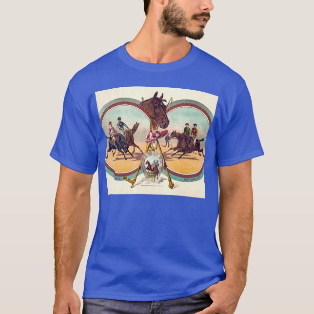 Horse Race Starting Gate family T-Shirt (Front)