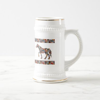 HORSE RaceClub Gamble Polo Striker GIFTS Beer Stein