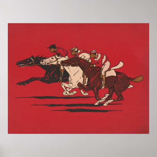 Horse Races Poster