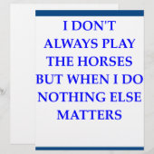 HORSE RACING (Front/Back)