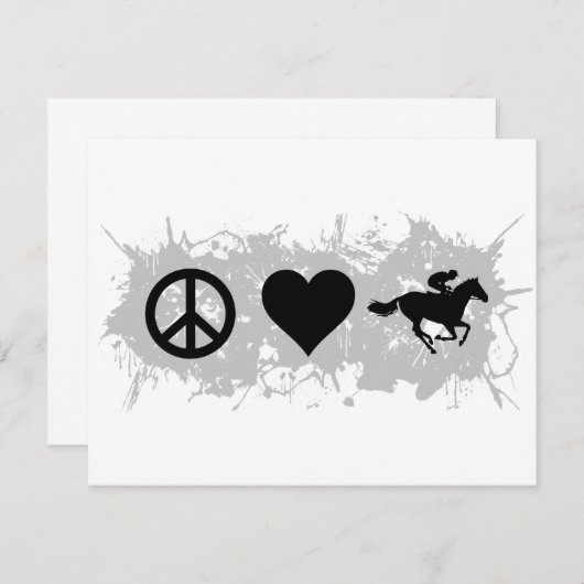 Horse racing (Front/Back)