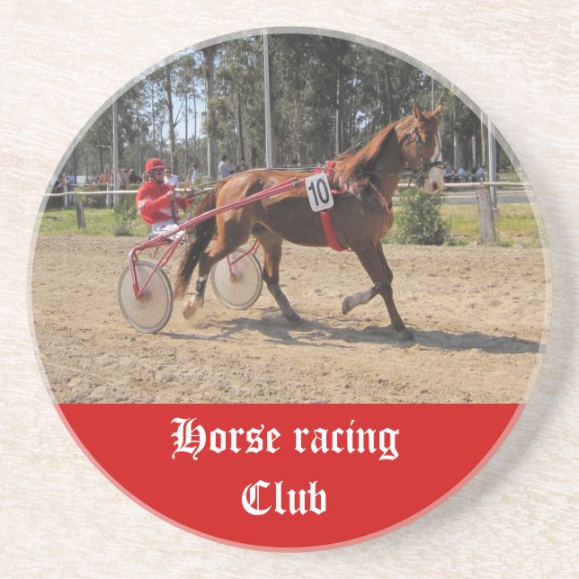 Horse racing Coaster (Front)