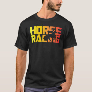 Horse Racing Equestrian Love T-Shirt