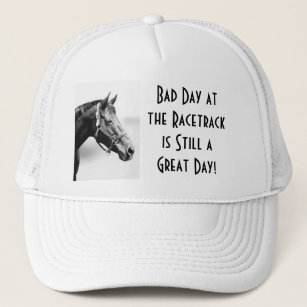 horse racing baseball caps