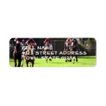 Horse Racing Field Mailing Labels