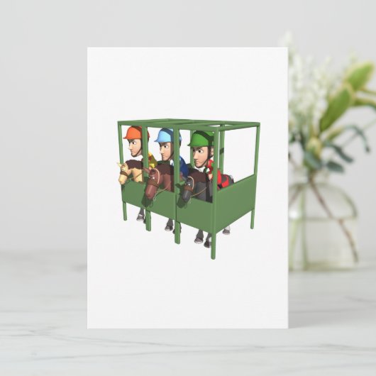 Horse Racing Gate (Standing Front)